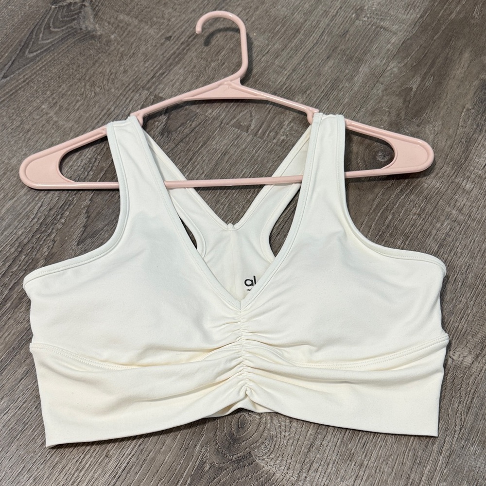 Alo Yoga Wild Thing Bra - Ivory - Picture 5 of 7